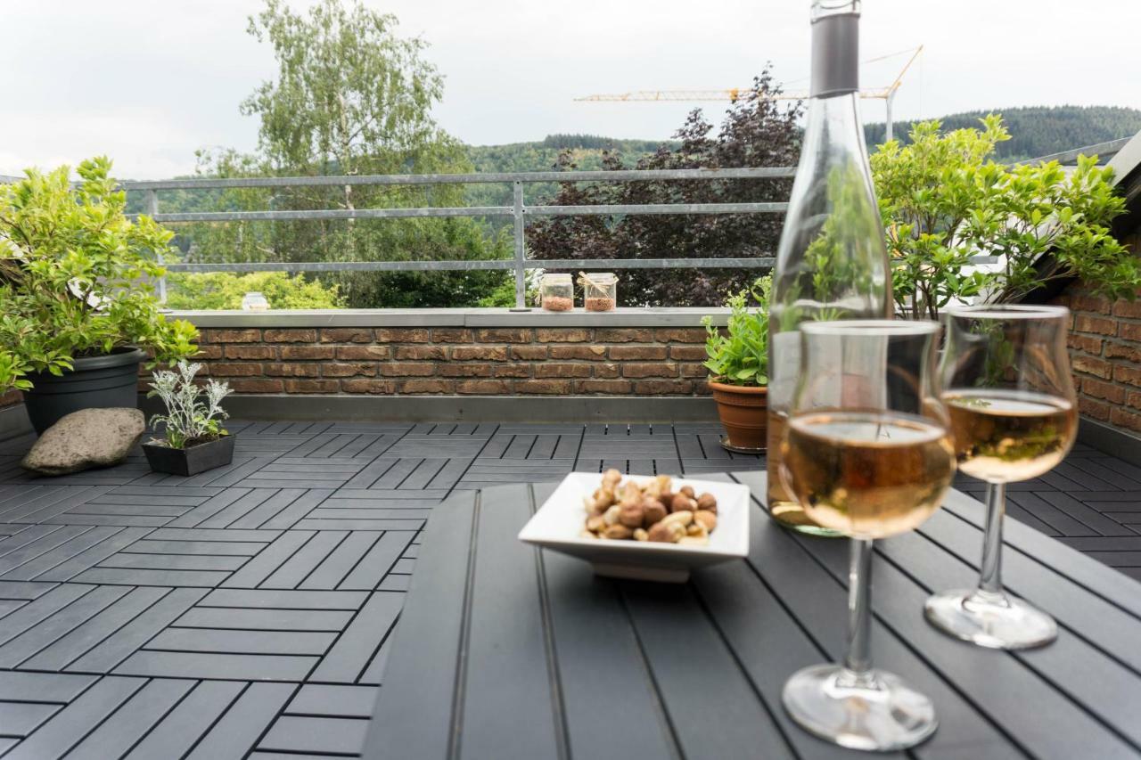 Moderne 70 Qm Wohnung Mit Grosser Dachterrasse Kinheim Kültér fotó